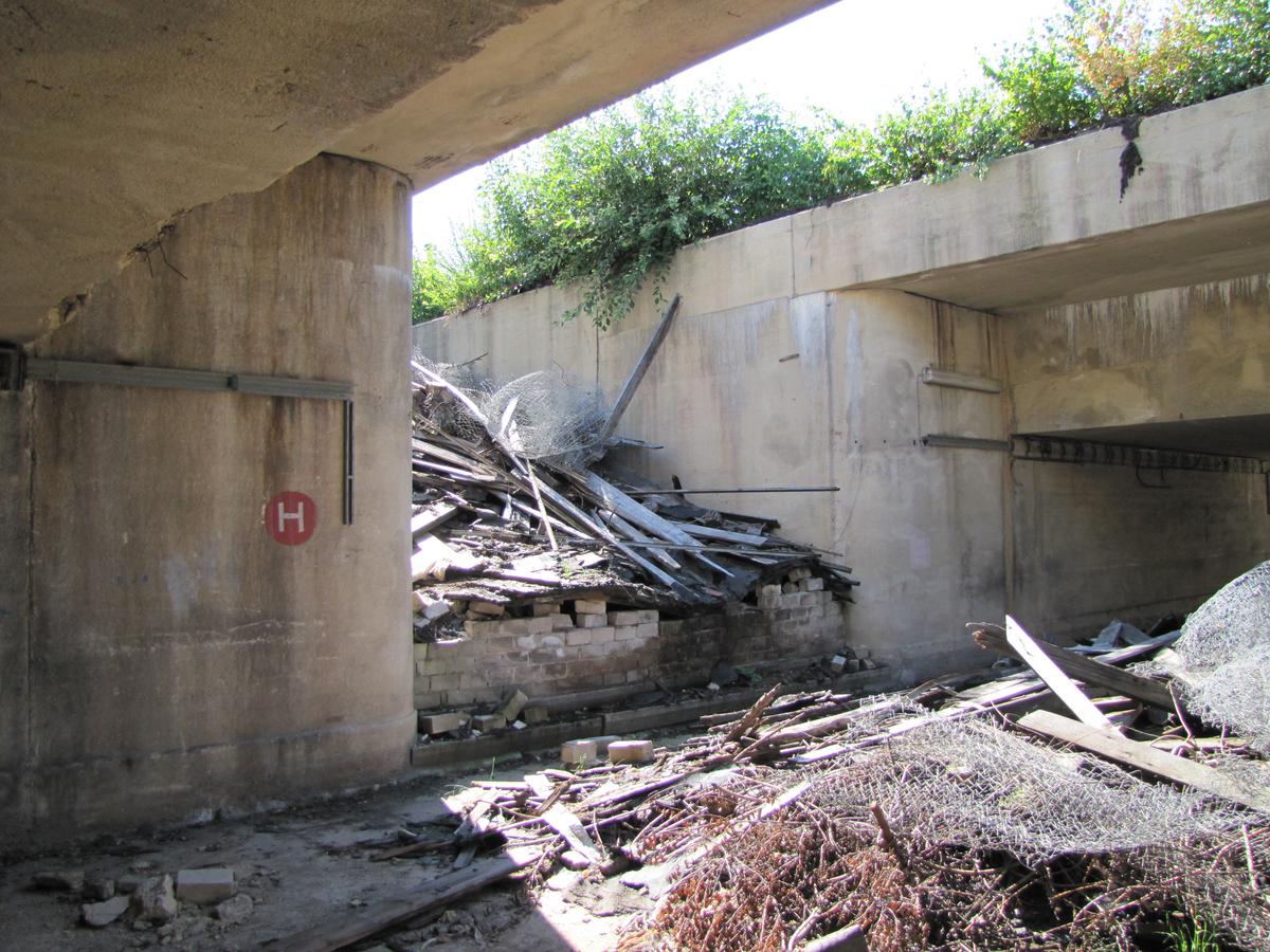 Südtunnel mit Blick nach außen