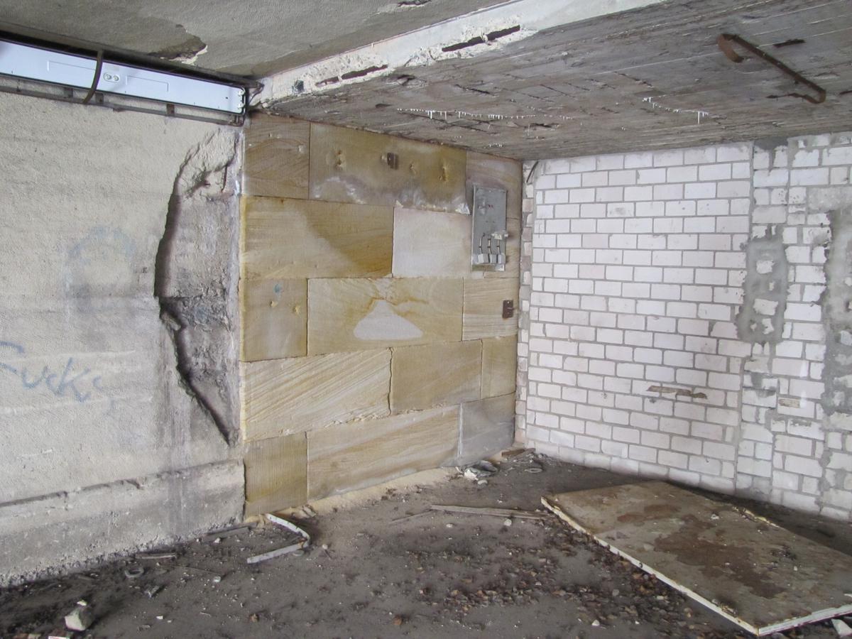 Mauerwerk im Südtunnel